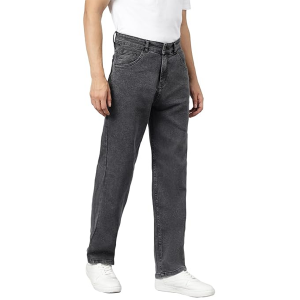 Men’s Relaxed Fit Straight-Leg Jeans|Comfortable & Durable Denim Jeans