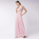 Women's Halter Neck Sleeveless Solid Wide Leg Sequin Paneled Regular Length Jumpsuit