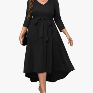 Women's V- Neck Ruffled Sleeve Wide Leg Regular-Length Polyester Printed Jumpsuit