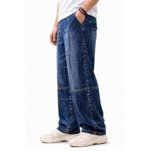 Men Jeans || Baggy Fit Jean's for Man || Loose Fit High Rise Denim || Stretchable Casual Wear Jean,s