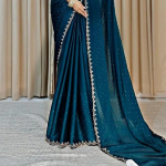 Women's Chiffon Saree with Blouse Piece for Traditional Ethnic Wear Sari
